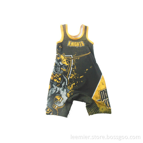 Wrestling Singlet Breathable Gym Men Singlets Wholesale
